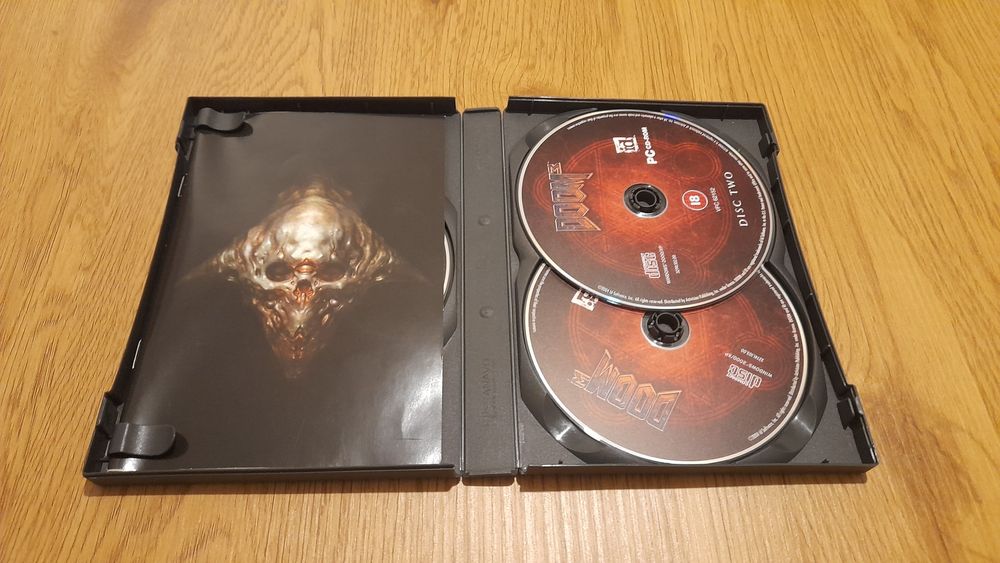 PC jogo DOOM 3 para coleção
