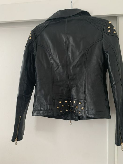 кожанная Куртка Justor Italy