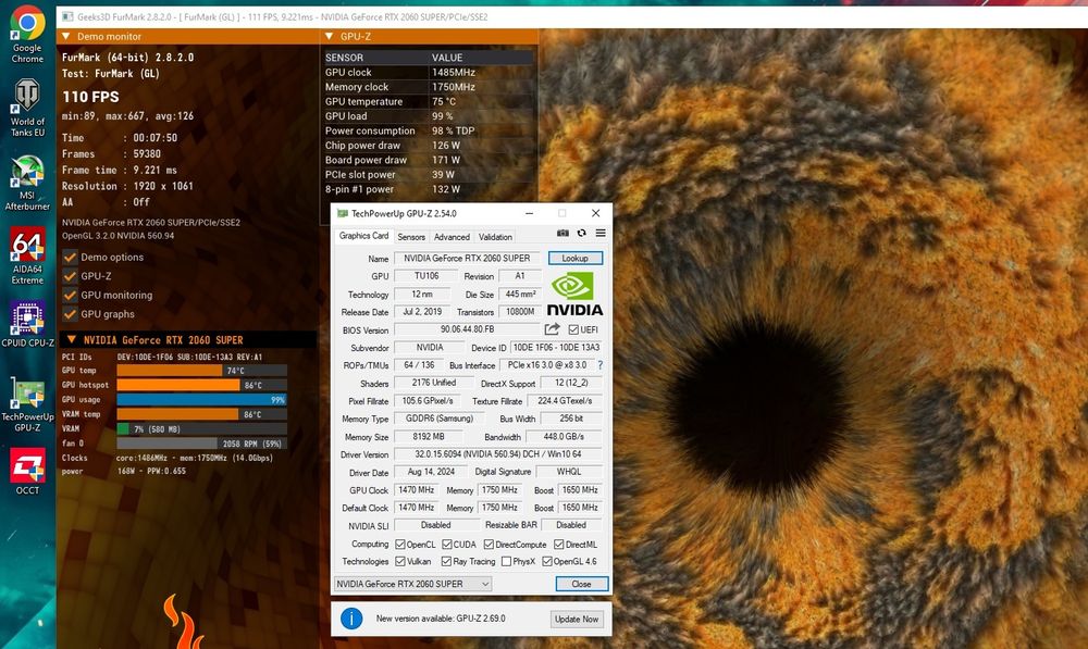 RTX2060 Super 8gb+ Ryzen 5 5500+ 16Gb DDR4 игровой компьютер AM4 AM