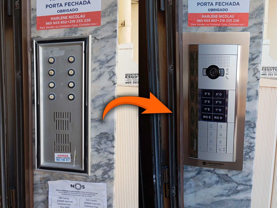 Vídeoporteiro Prédio e Condomínio Bticino em Avenidas Novas (Lisboa)