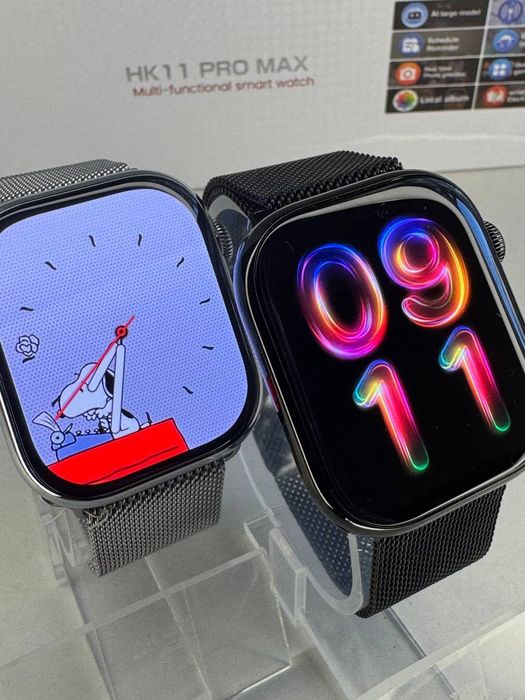 Смарт-годинник HK11 Pro Max AMOLED 46 мм | Дзвінки | 2GB памʼяті