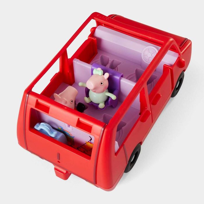 Великий сімейний автомобіль Peppa Pig Peppas Large Family Car червоний