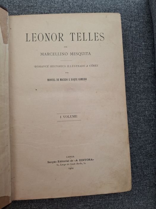 Marcelino Mesquita - Leonor Teles. I Volume 1904
