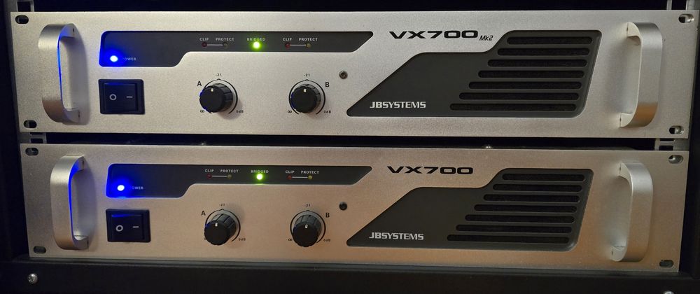 Amplificadores JB Systems VX700, VX700 MK2