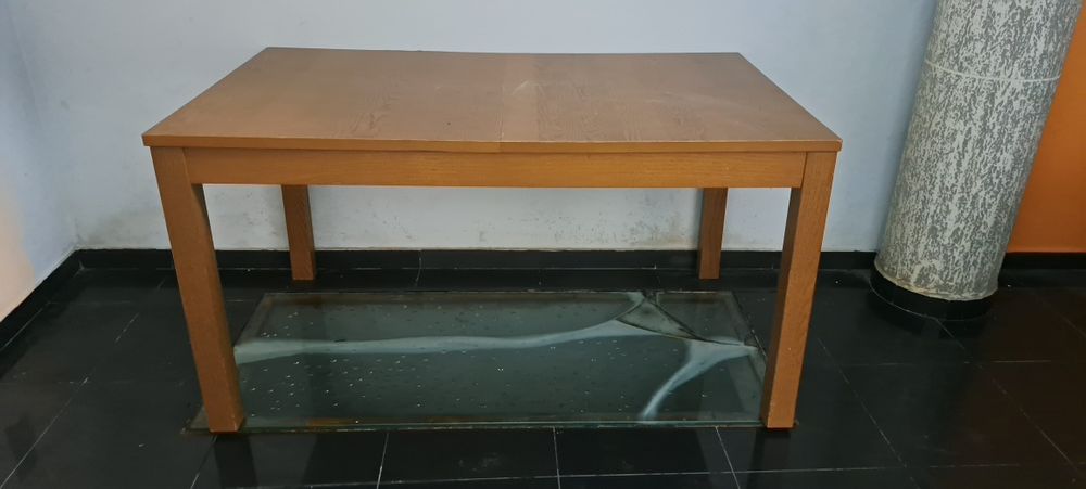 Mesa madeira extensível