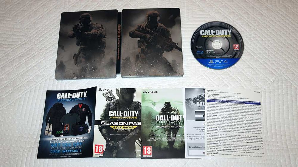 Jogo Ed. Especial Call of Duty Infinite Warfare PS4