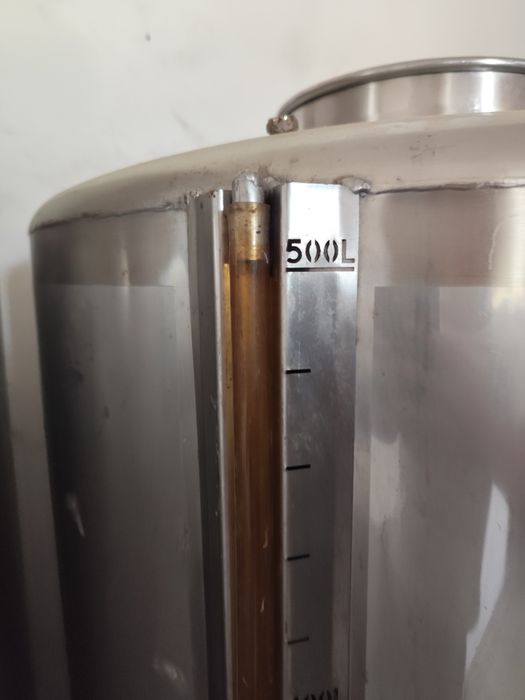 Cuba de inox de 500l e outra de 600l