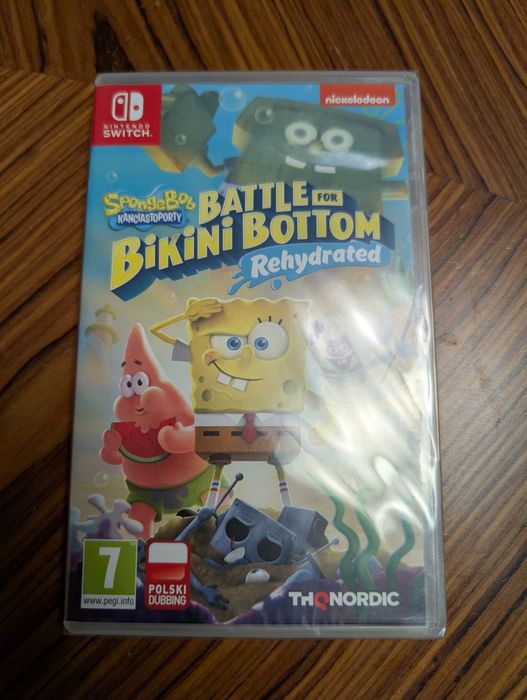 Gra Nintendo Switch SpongeBob Battle for Bikini Bottom Rehydratet