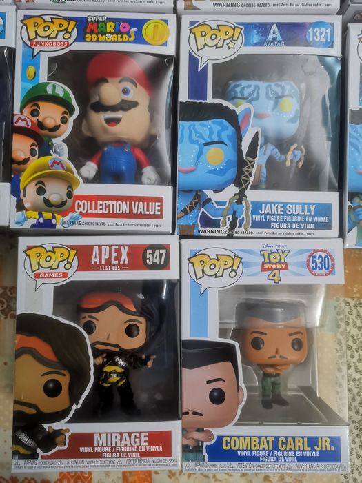 Funko Pop Vários como novos 5 euros cada