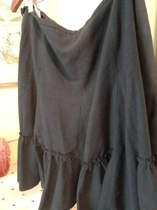 Нова спідниця бархат под замшу шикарна вихідна  розмір 48-50-52