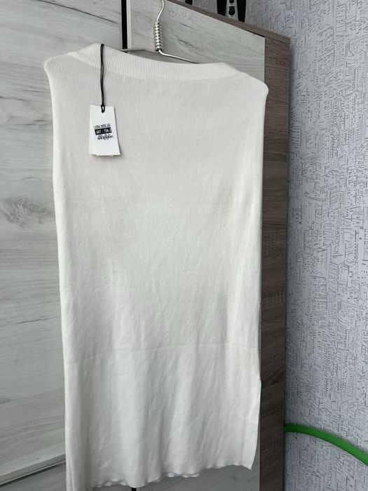 Спідниця біла кашемір