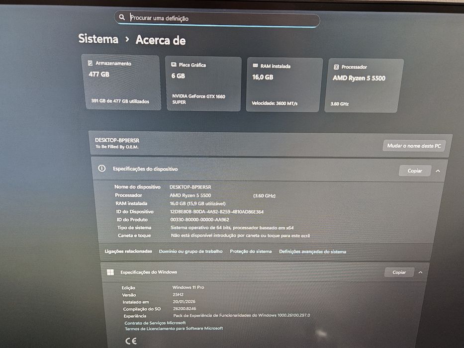 Pc gaming ryzen 5500