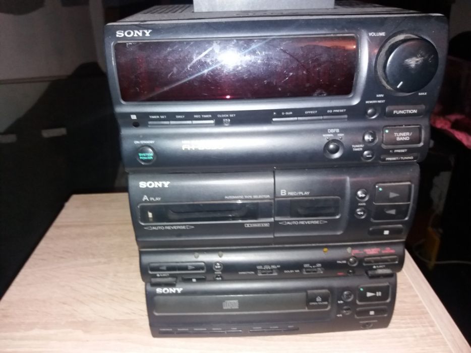 Aparelhagem sony avariada