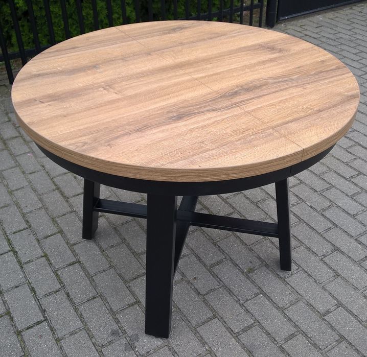 Stół okrągły rozkładany premium