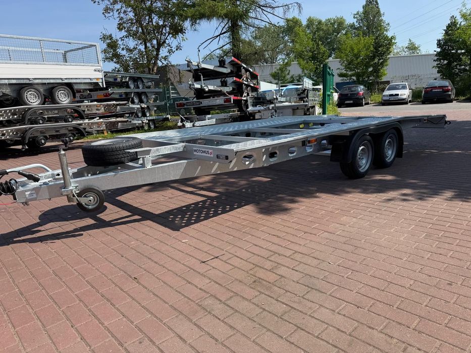 Gala BBG Laweta Gala raz łamana 5x2m koła 195r13c super lekka 2700kg dostawa MOTOMUS  Nowa laweta Gala 5x2m DMC 2700kg waga 510kg Wrocław Borowa