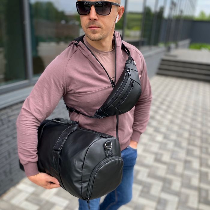 Сумка для спорту тренувань подорожей віділлення для взуття Strong Max