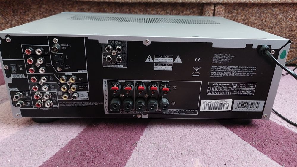Pioneer vsx 417 ресивер