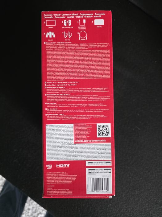 Nintendo Switch OLED nova com garantia caixa selada