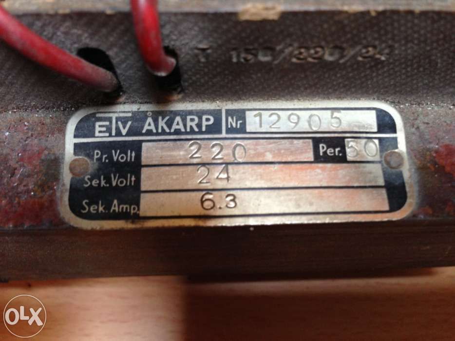 24-Volt, 6.3-Amp Voltage Transformer64751878076674122