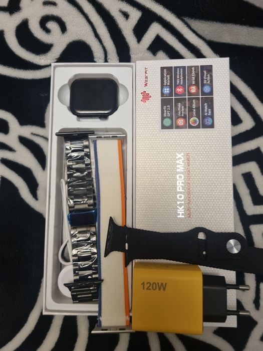 Smartwatch HK10 Pro Max jak Apple watch