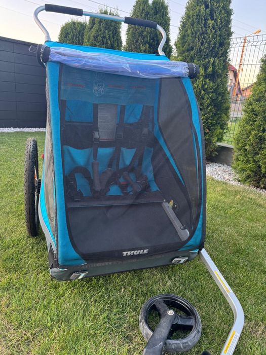 Przyczepka rowerowa THULE Coaster XT dla 2 dzieci