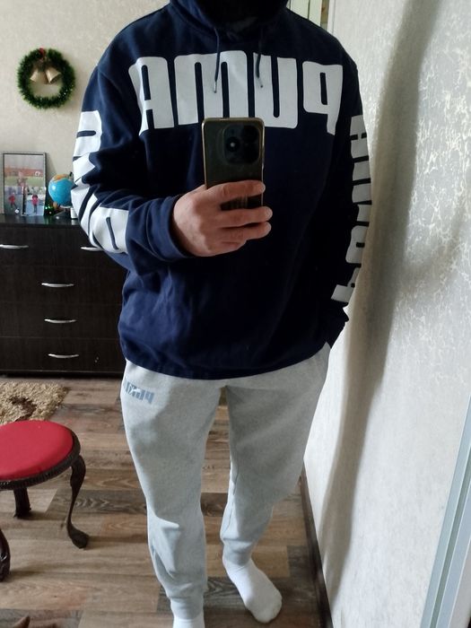 Толстовка puma л-ка подойдёт на оверсайз