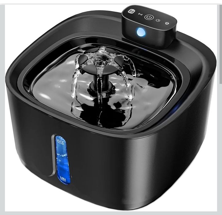 TOPPLEE Fontanna dla kota do picia, 3,2 l, 4000 mAh