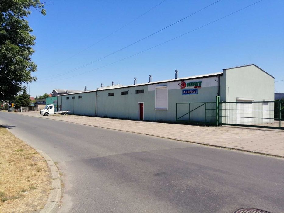 Hala magazynowo-usługowa 137 m² z bramą i parkingiem