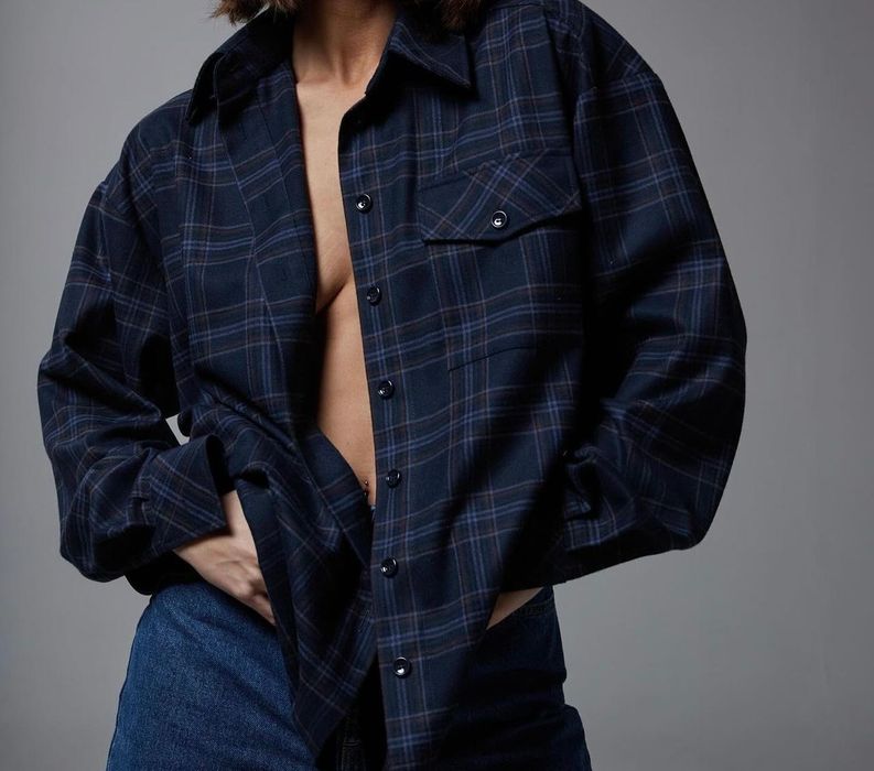 Рубашка в клітину Malina shop