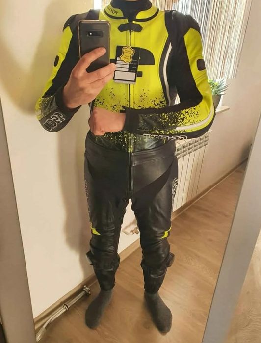 Kombinezon motocyklowy skórzany stan BDB tschul 585 rozmiar 48