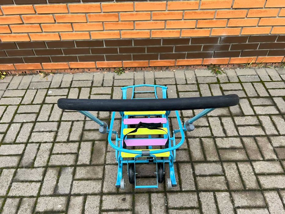 Дитячі санки на колесах Мрія,санки,санки на колесах різні кольори
