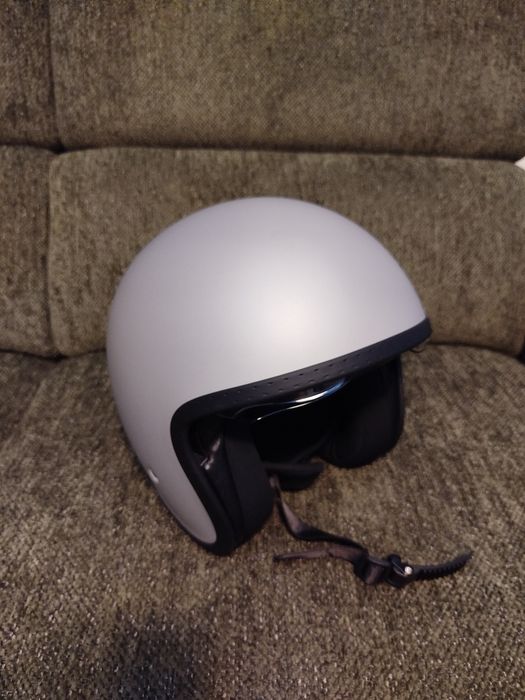 Capacete Jet Ultimate Speed – Lidl | Tamanho S | Cinza Mate | Novo em Caixa