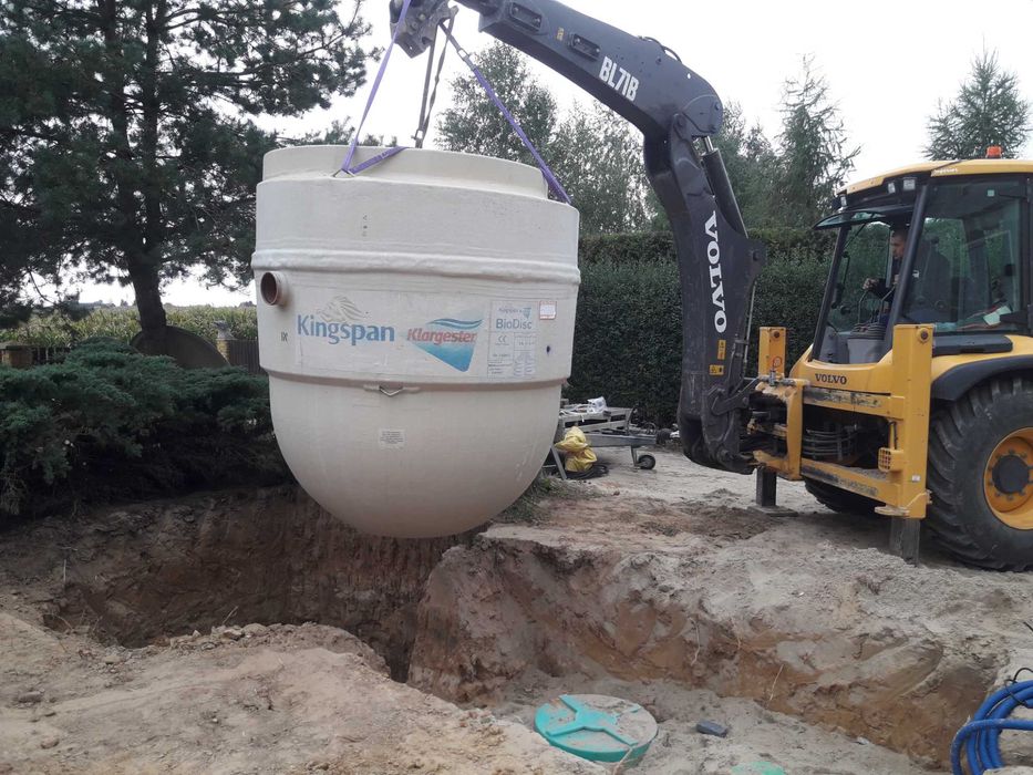 Oczyszczalnia biologicznia Kingspan Biodisc BA, jak RotoSet, RotoClean