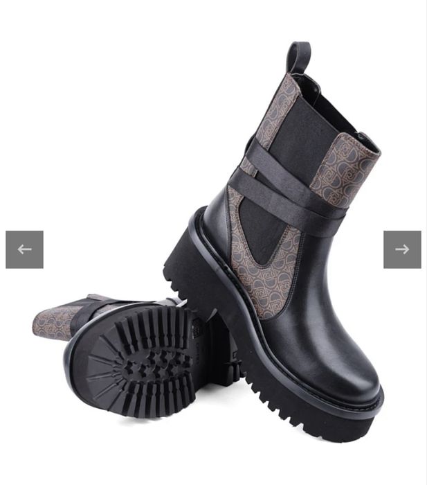 Жіночі ботинки з натуральної шкіри челсі LIU GO