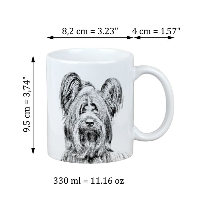 Skye Terrier kubek z psem Makes me happy Art-Dog