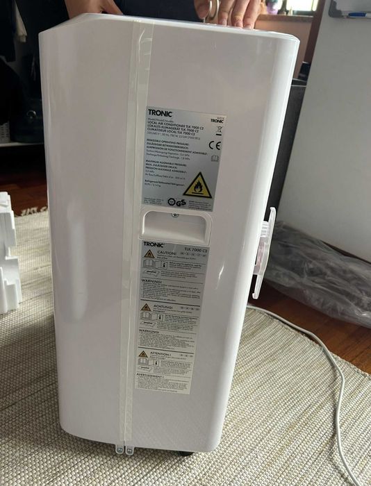 Ar Condicionado Portátil 7000 BTU – NOVO/Selado (C/ Fatura e Garantia)