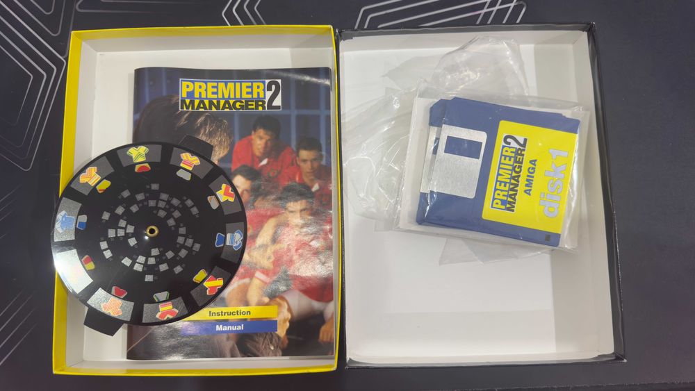 Jogo da Premier Manager Amiga