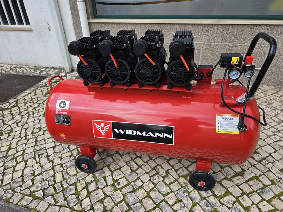 compressor de 200 litros silencioso novo