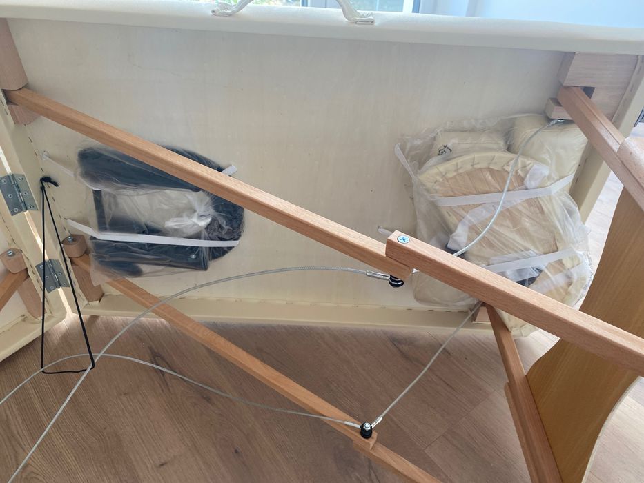 Łóżko kosmetyczne do masażu do przedłużania rzęs i zestaw