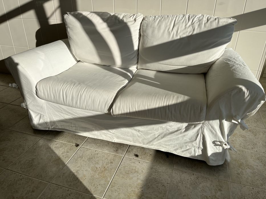 Sofá branco IKEA