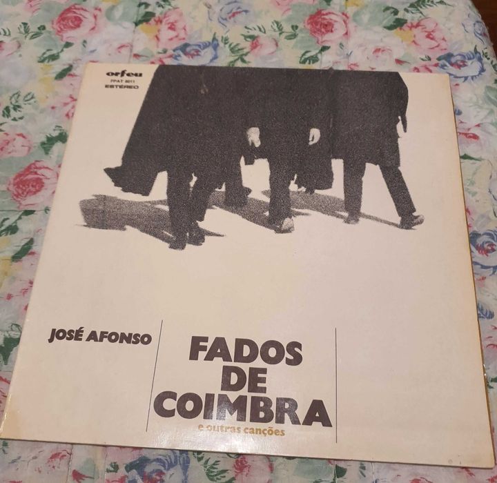 Disco Vinil Lp José Afonso Fados de Coimbra