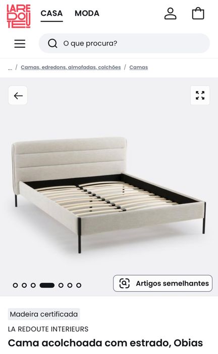 Cama Laredoute + colchão