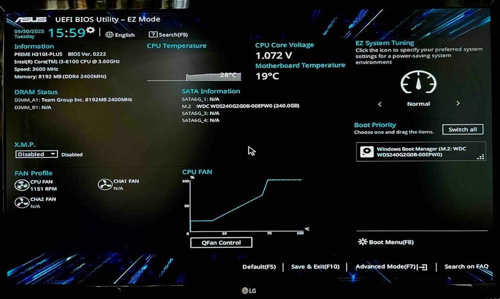 Продам Міні ПК Intel Core i3-8100 в робочому стані