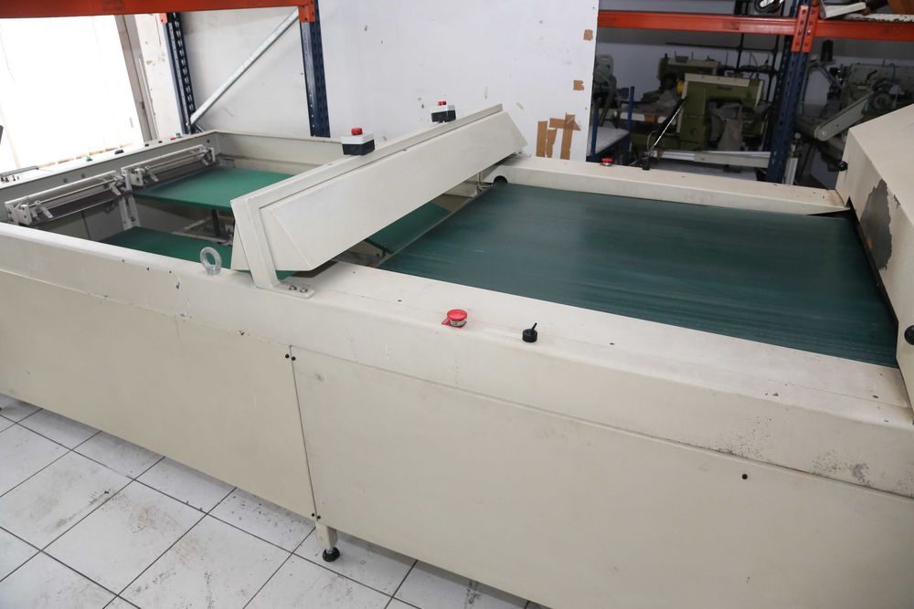 Prensa rotativa Termocolagem com descarregador Martin