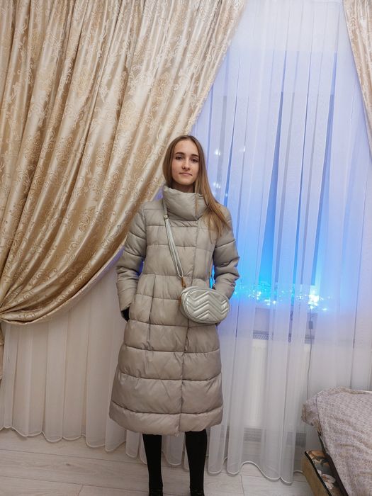 Сумочка сіра,екошкіра