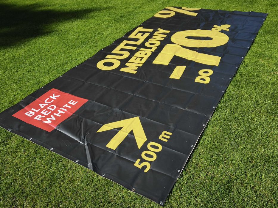 Plandeki z banerów 2,5 m x 5 m,gruba,mocna,wodoodporna,uv,przykrycie