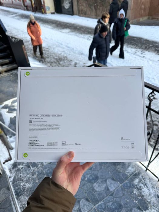 MacBook Pro 14" M4 Pro 12CPU/16GPU 24ram 512ssd Space Black MX2H3 NEW