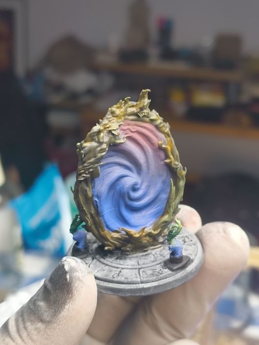 Impressão 3d de miniaturas para jogos como Warhammer 4k e Dnd