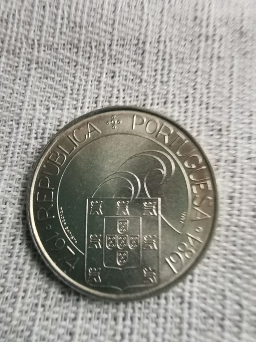 Moeda de 25 escudos- 1984 - 10 Anos do 25 de Abril
