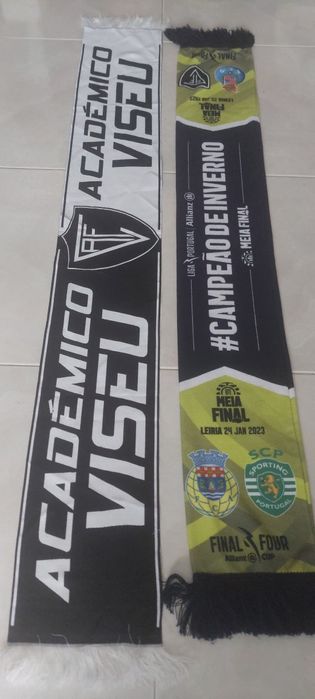2 echarpes do Academico de Viseu historicos